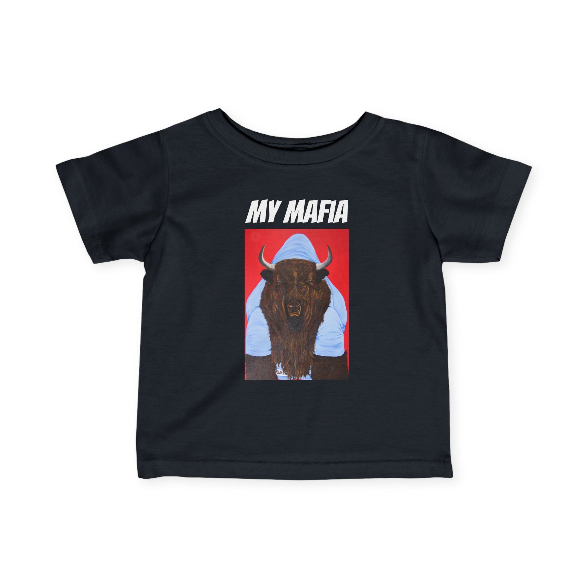 Mafia" Infant Jersey Tee- Papa Buffalo Bill