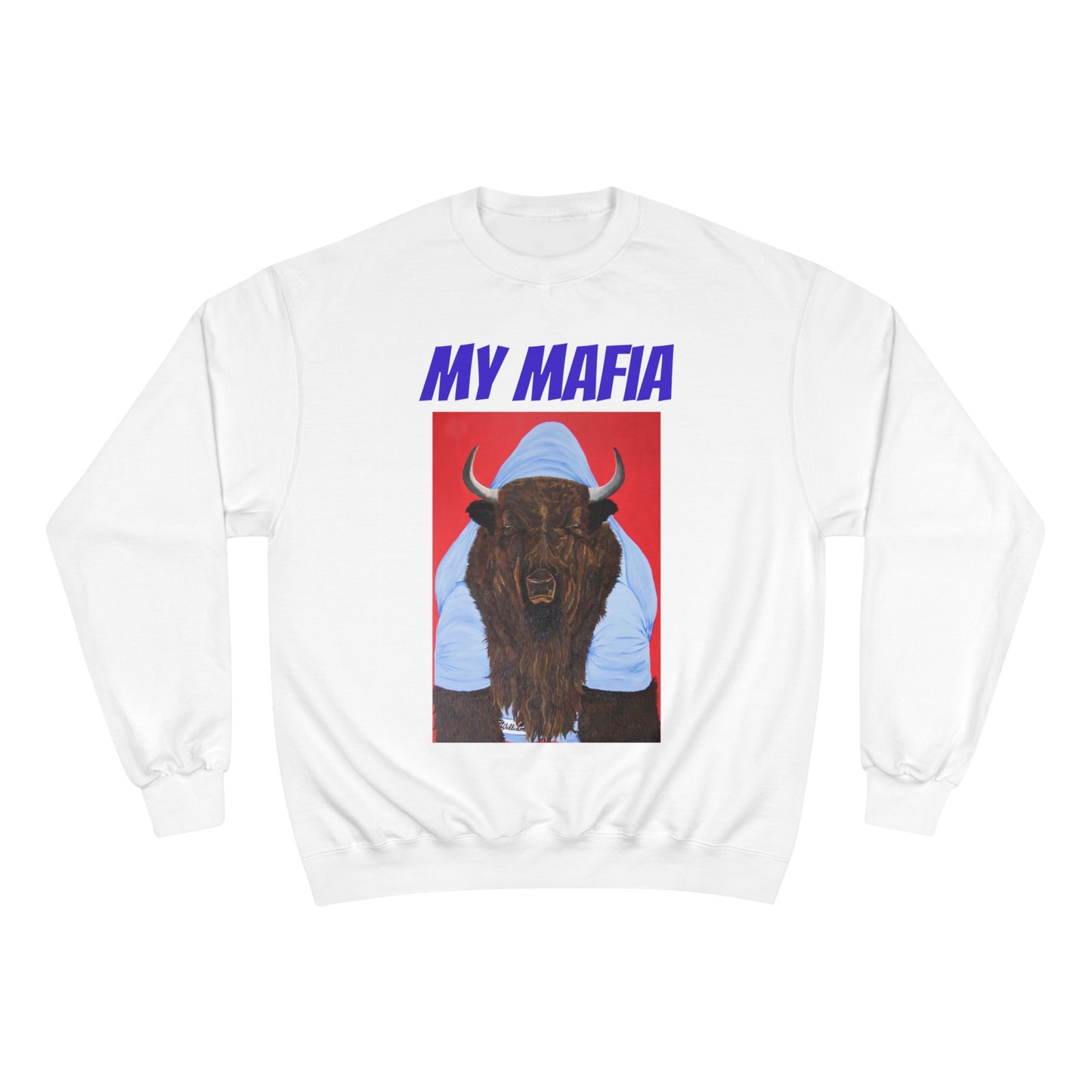 Mafia" Champion Sweatshirt- Papa Buffalo Bill