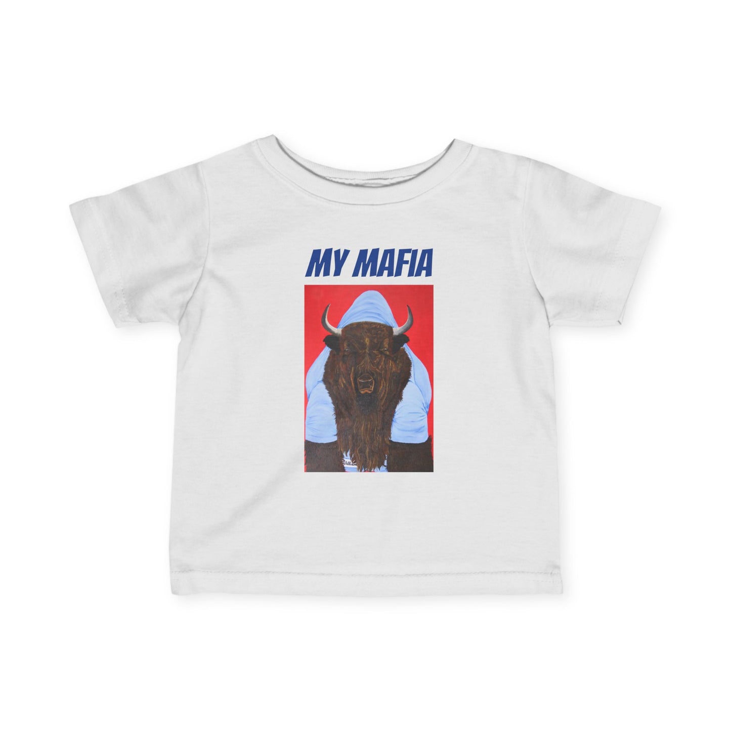 Mafia" Infant Jersey Tee- Papa Buffalo Bill