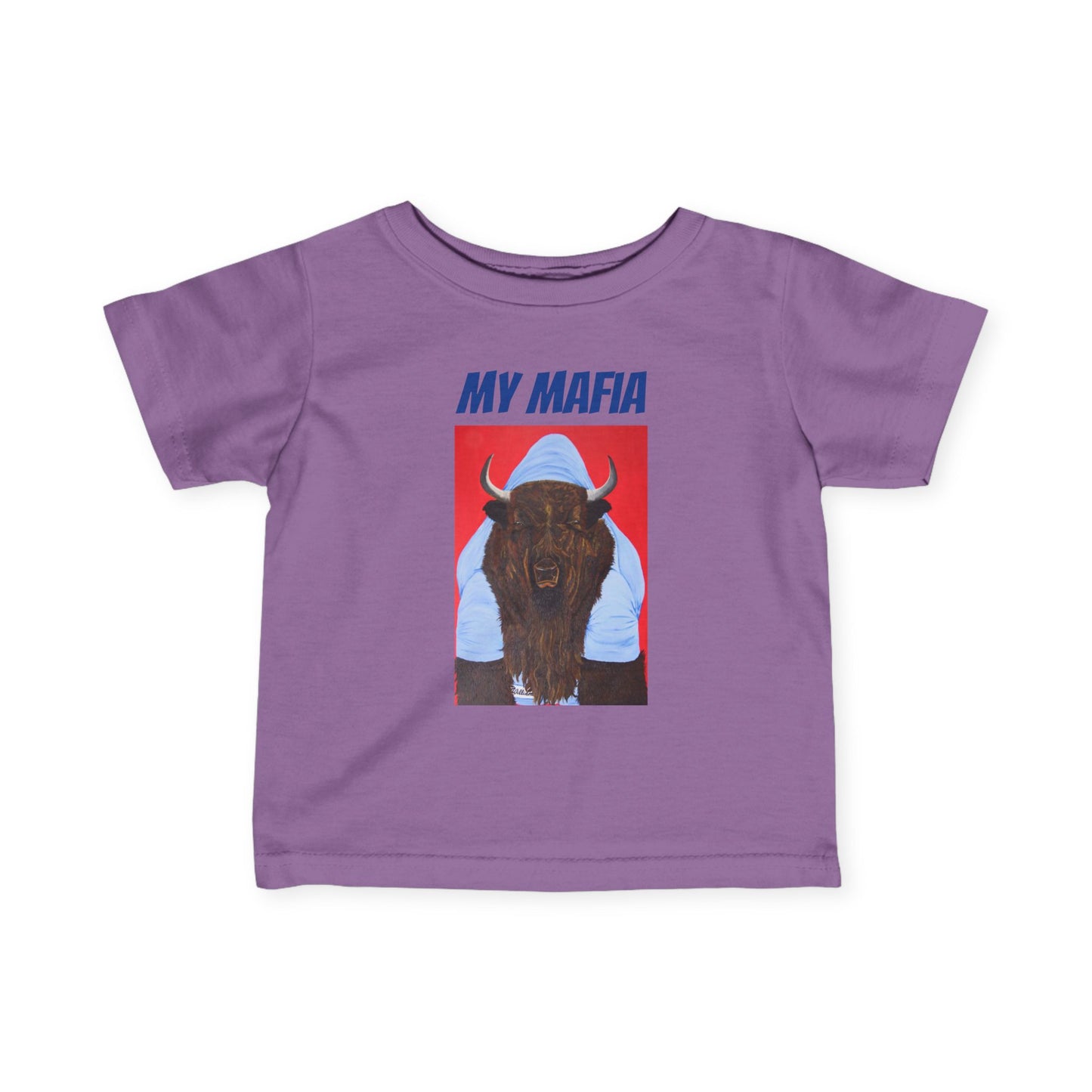 Mafia" Infant Jersey Tee- Papa Buffalo Bill