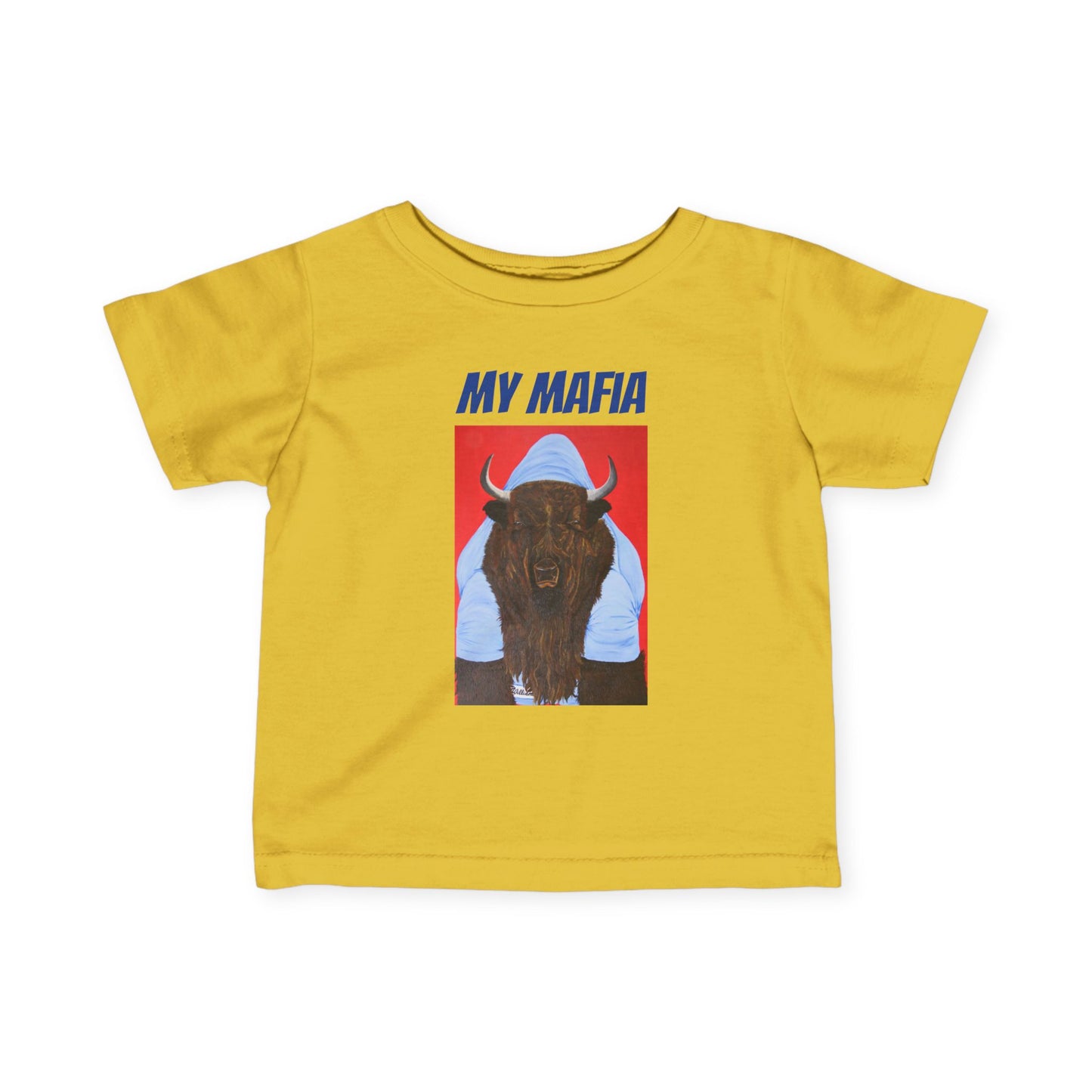 Mafia" Infant Jersey Tee- Papa Buffalo Bill