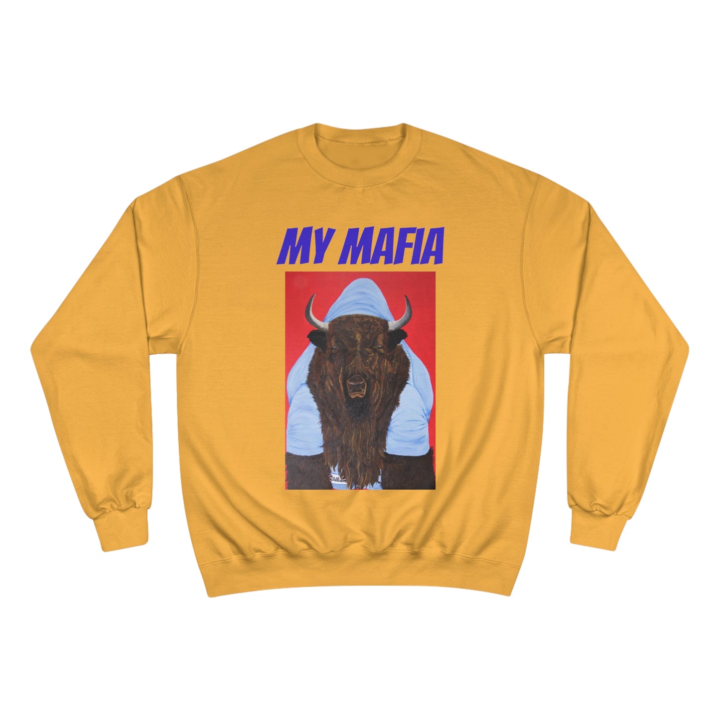 Mafia" Champion Sweatshirt- Papa Buffalo Bill