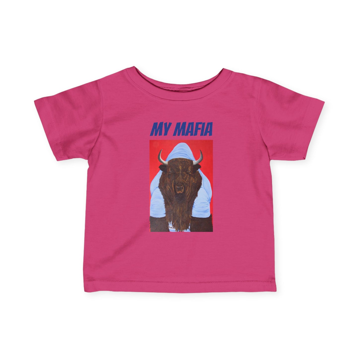 Mafia" Infant Jersey Tee- Papa Buffalo Bill